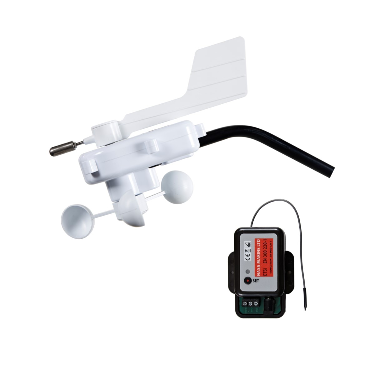 WIRELESS WIND MASTHEAD UNIT & DATA BOX                                                                                                                                                                                                                    